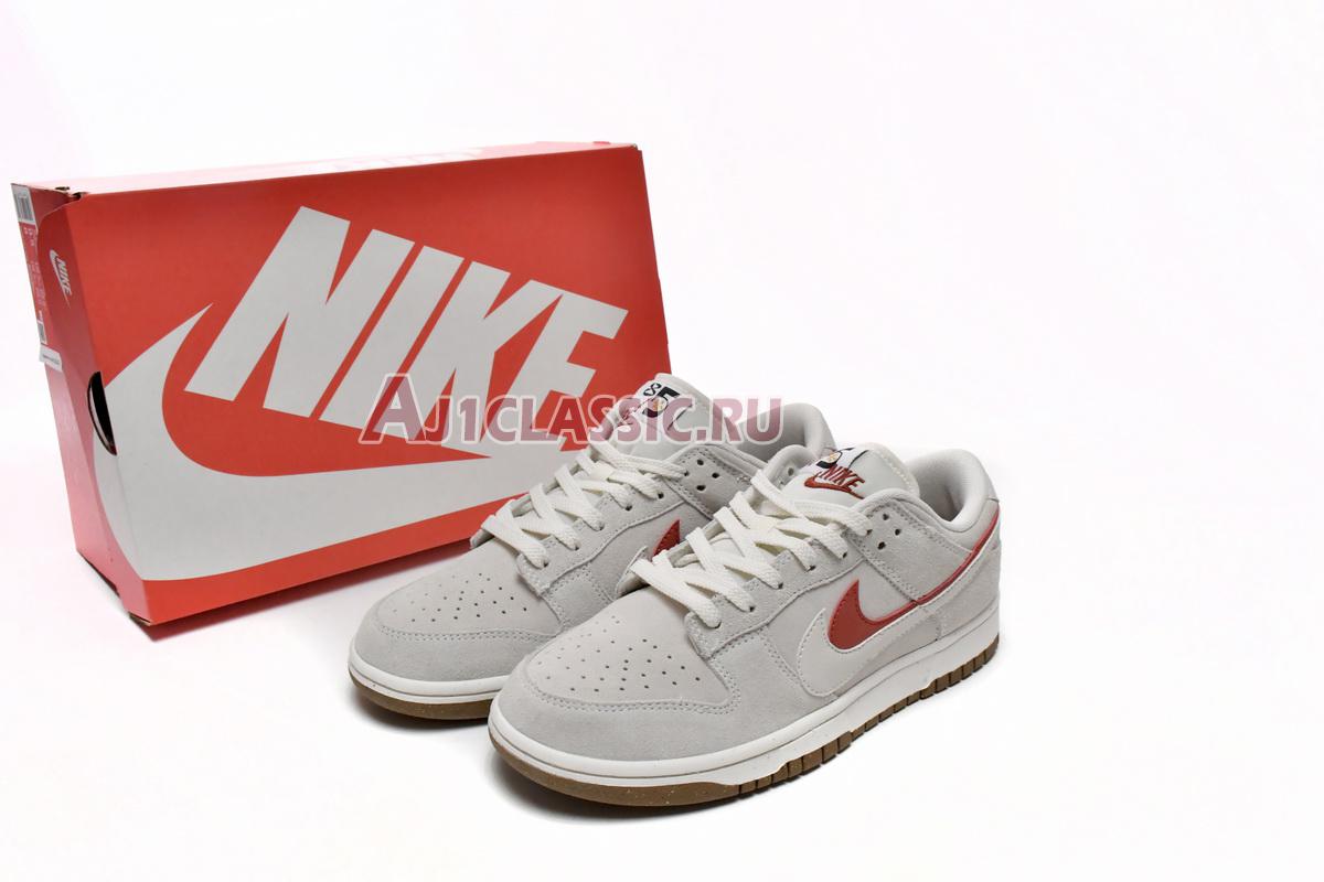 New Nike Dunk Low SE 85 "Grey Red" DO9457-100 Shoes