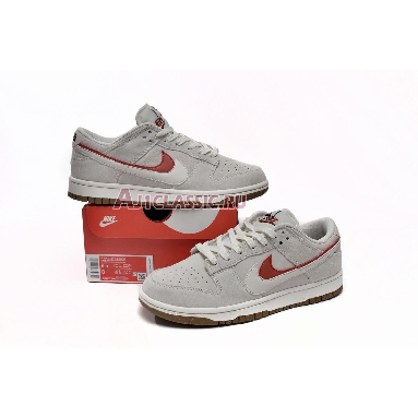 Nike Dunk Low SE 85 Grey Red DO9457-100 Grey/Red Mens Womens Shoes