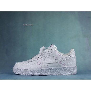 Louis Vuitton x Air Force 1 Low Purple Printing CW2288-121 White/Purple Sneakers