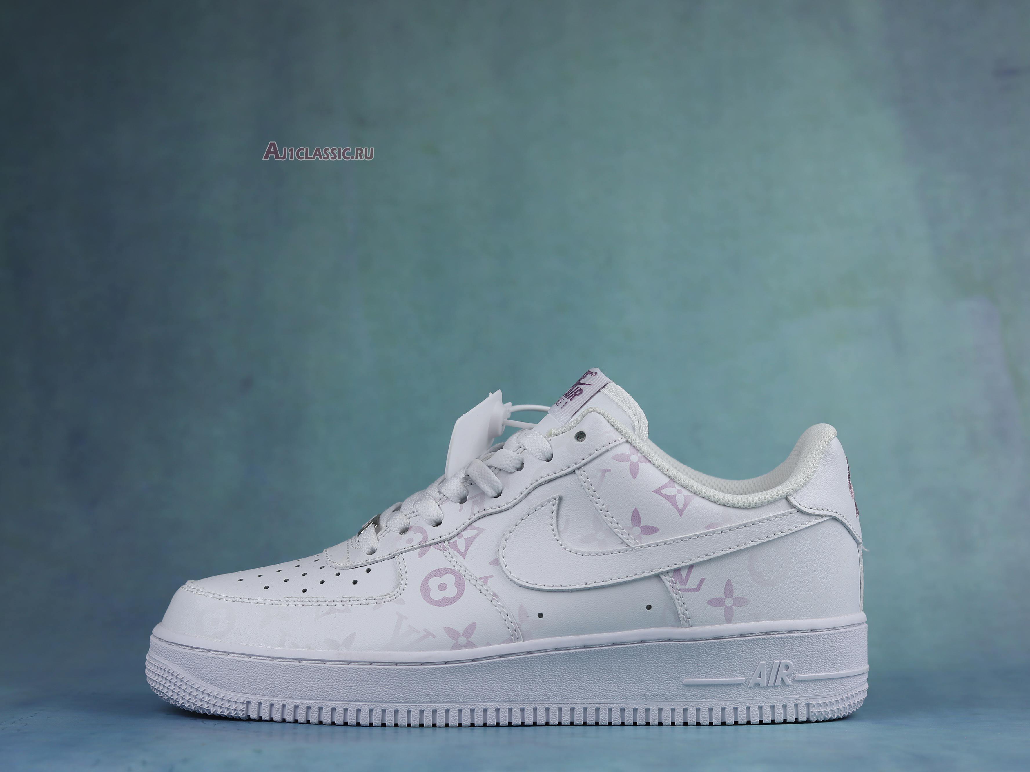 Louis Vuitton x Air Force 1 Low "Purple Printing" CW2288-121