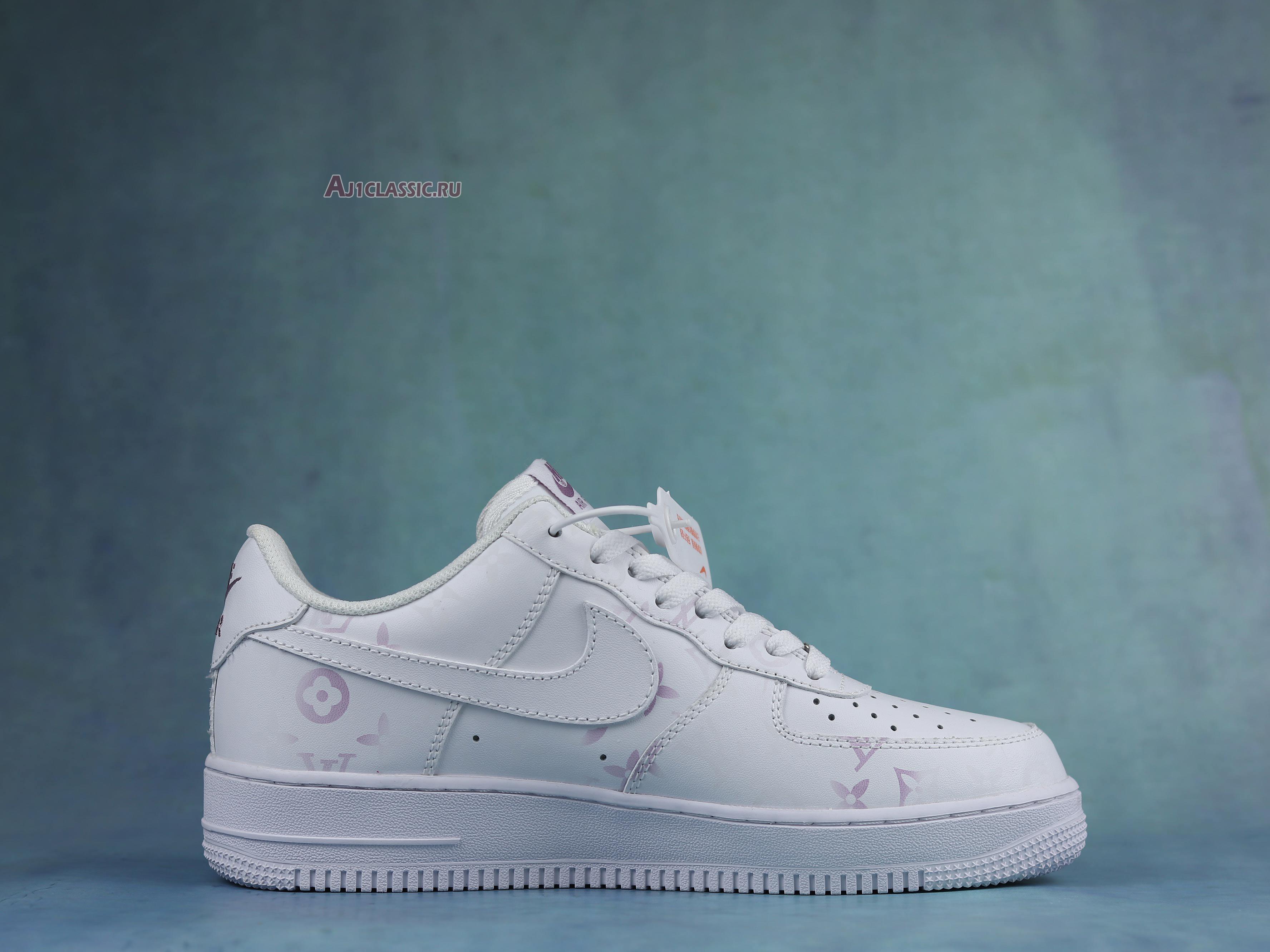 Louis Vuitton x Air Force 1 Low "Purple Printing" CW2288-121