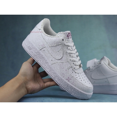 Louis Vuitton x Air Force 1 Low Purple Printing CW2288-121 White/Purple Sneakers