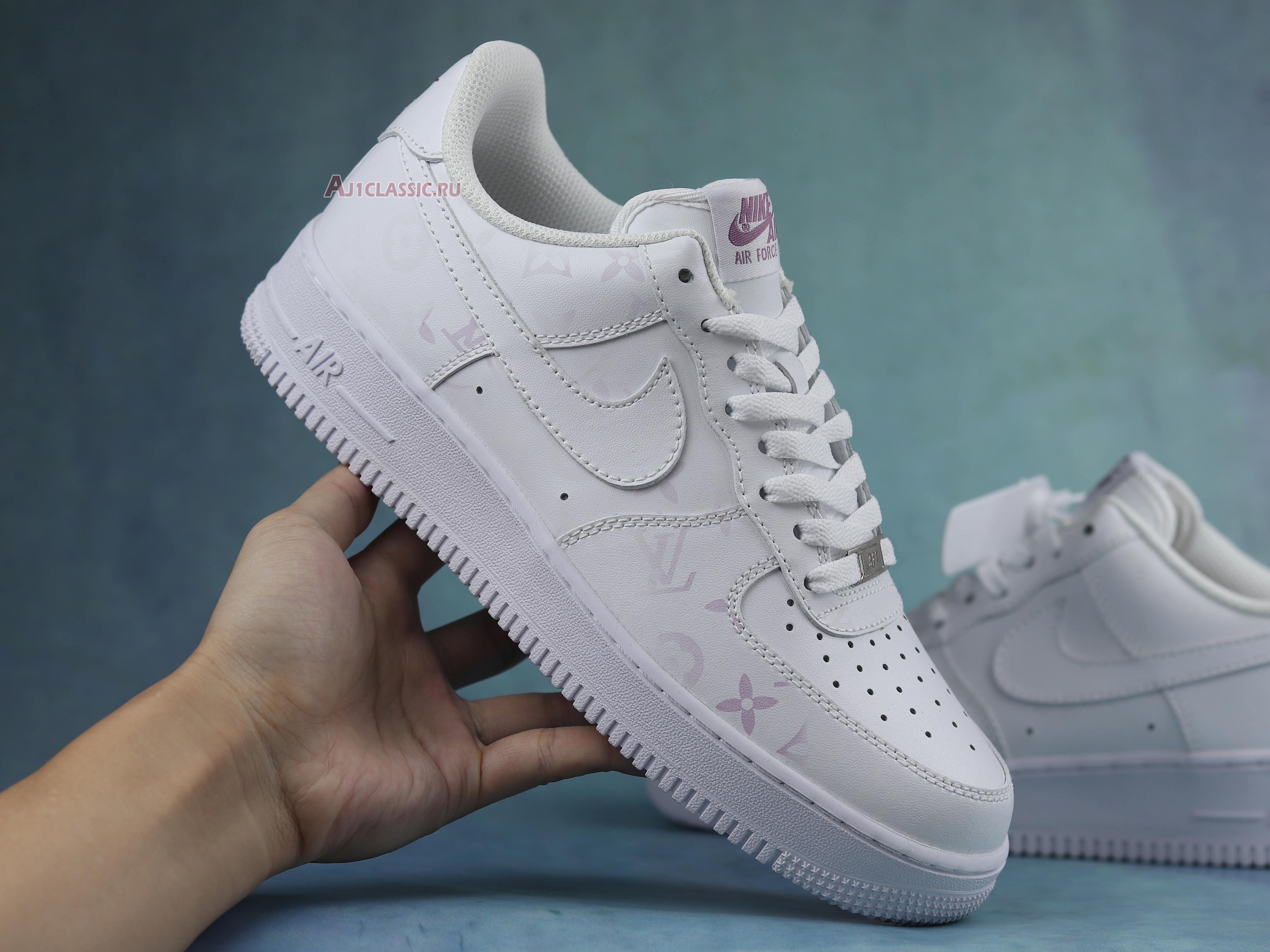 Louis Vuitton x Air Force 1 Low "Purple Printing" CW2288-121