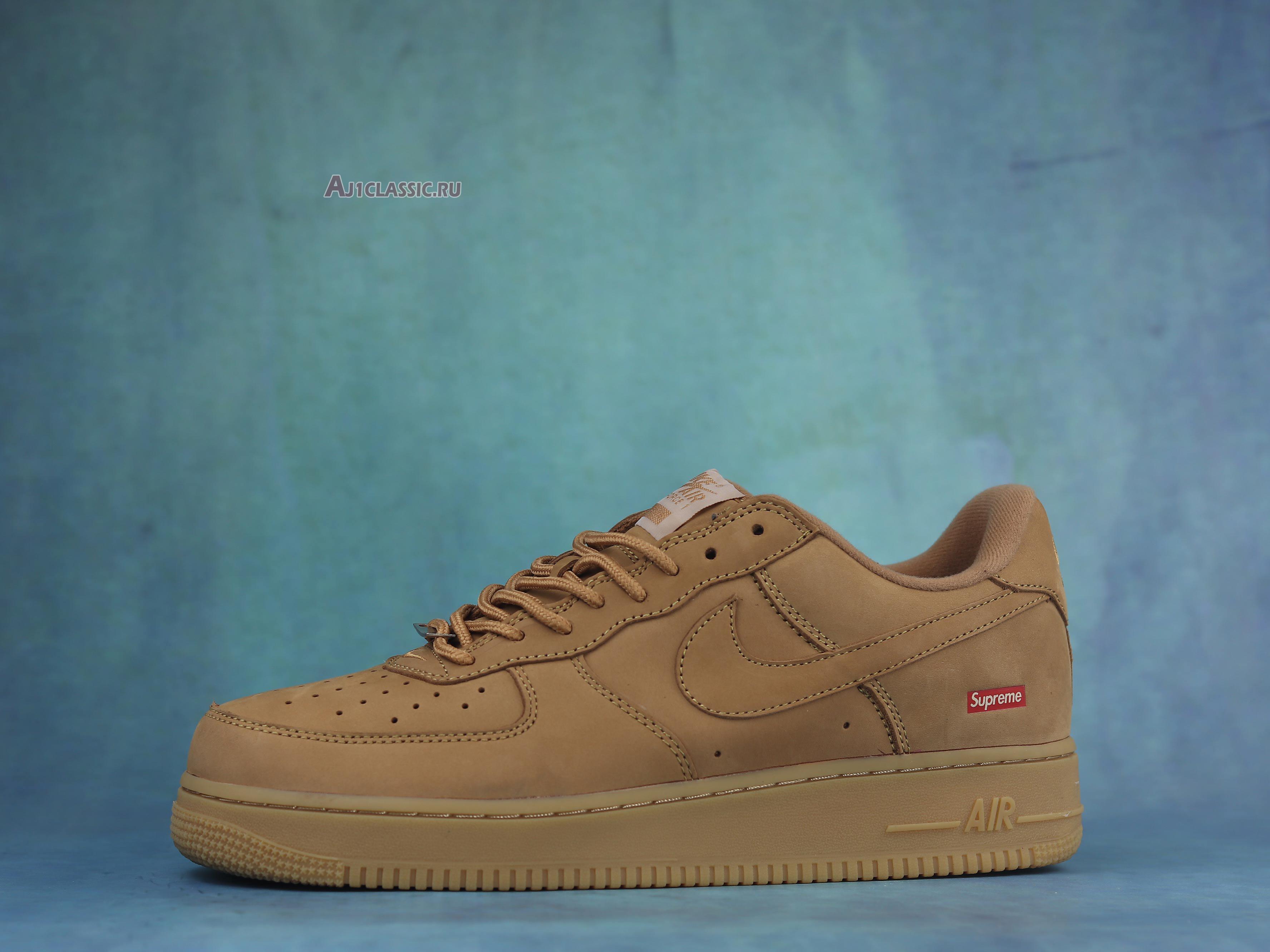 New Supreme x Nike Air Force 1 Low SP "Wheat" DN1555-200 Shoes