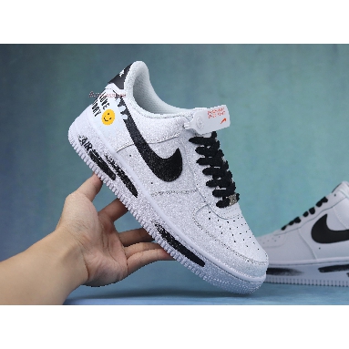 G-Dragon x Air Force 1 07 Love Story DO5220-176 White/Black/Yellow Mens Womens Shoes