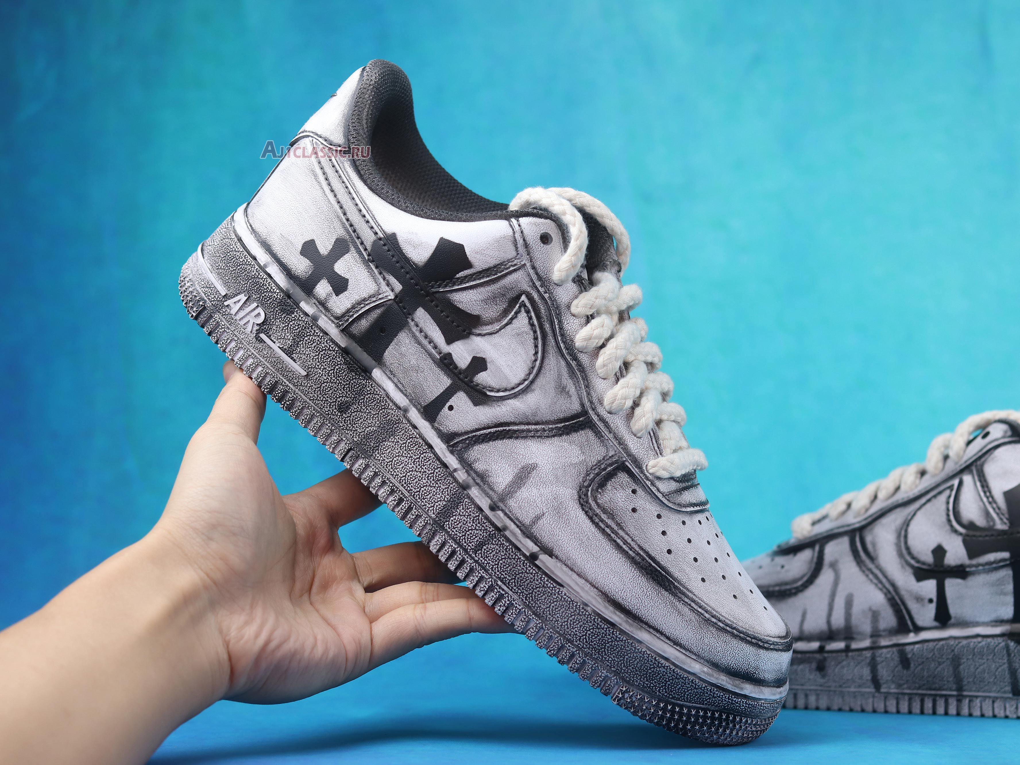 Nike Air Force 1 07 "Chrome Hearts" CW2288-111-02