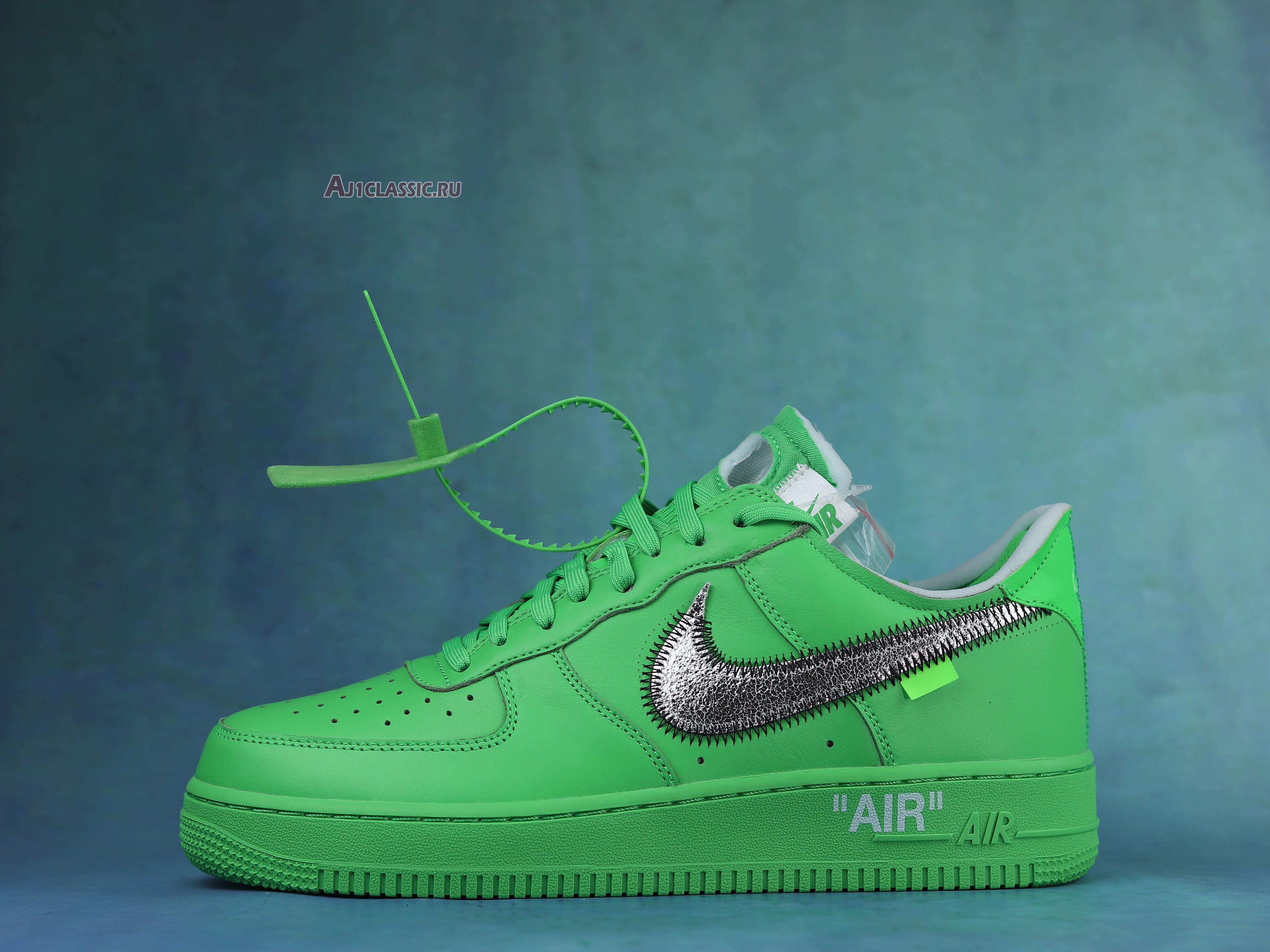 New Off-White x Nike Air Force 1 Low "Brooklyn" DX1419-300 Shoes