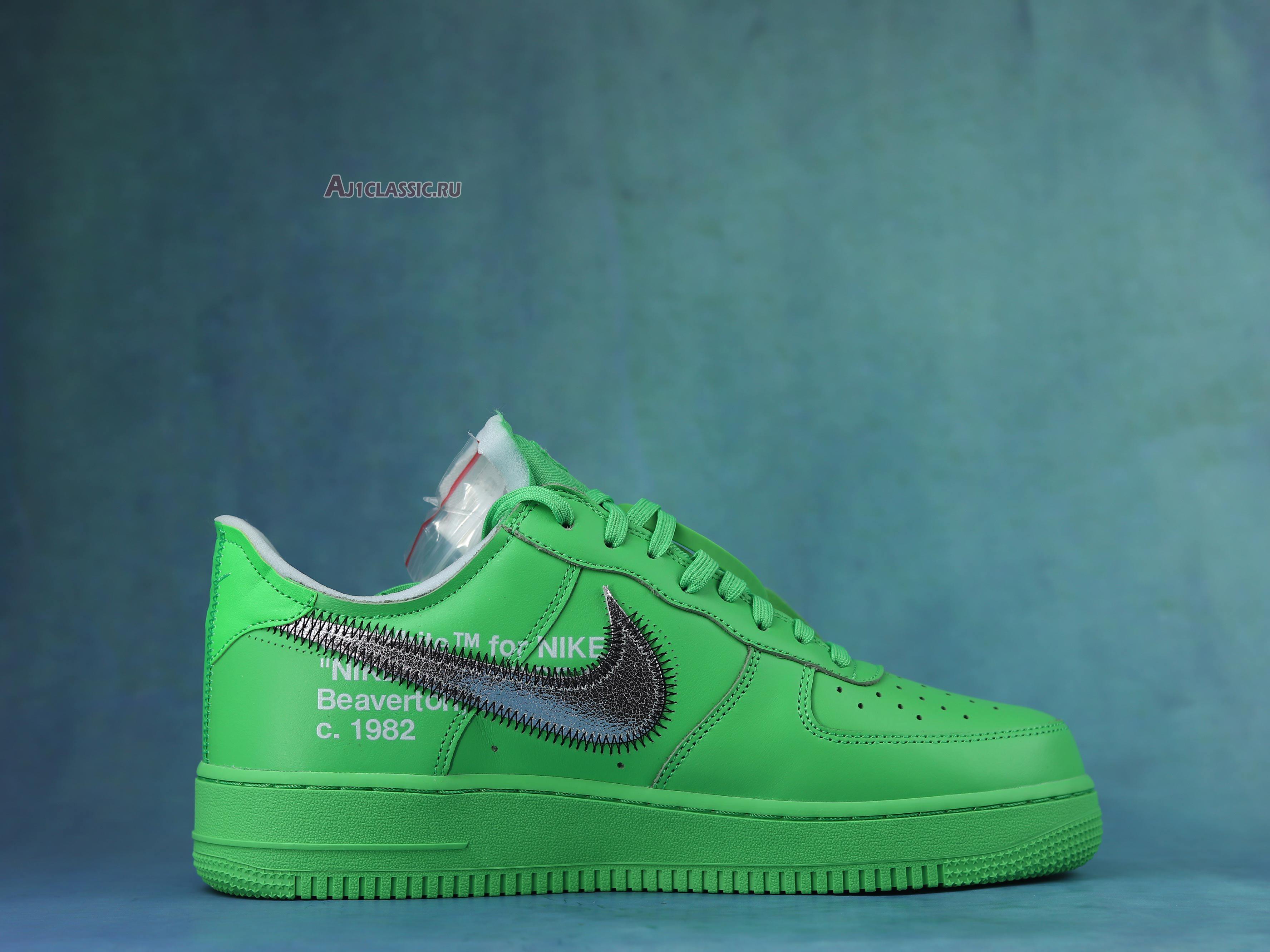 New Off-White x Nike Air Force 1 Low "Brooklyn" DX1419-300 Shoes