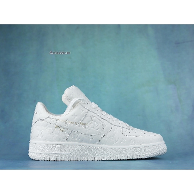 Louis Vuitton x Nike Air Force 1 Low Triple White NAF1LV-05 White/White/Gold Sneakers