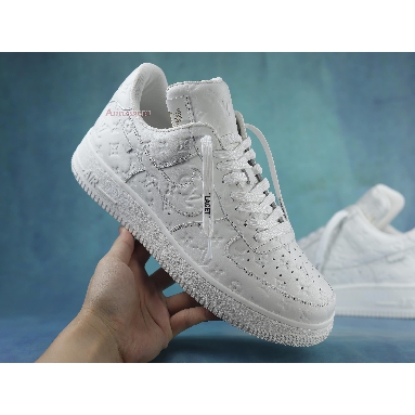 Louis Vuitton x Nike Air Force 1 Low Triple White NAF1LV-05 White/White/Gold Sneakers