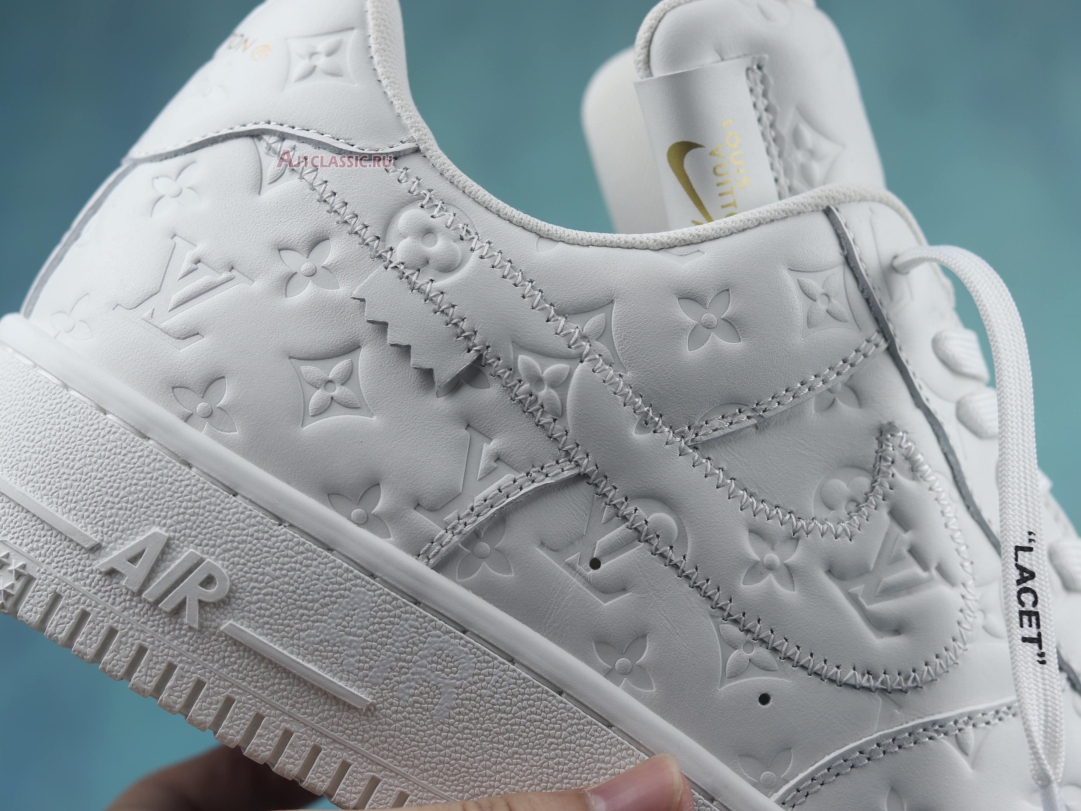 Louis Vuitton x Nike Air Force 1 Low "Triple White" NAF1LV-05