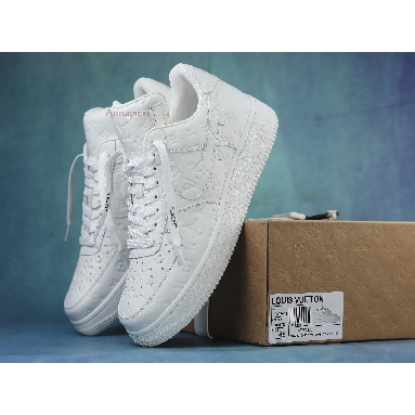 Louis Vuitton x Nike Air Force 1 Low Triple White NAF1LV-05 White/White/Gold Sneakers