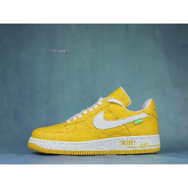 Louis Vuitton x Nike Air Force 1 Low Yellow NAF1LV-06 Yellow/White/Gold Sneakers