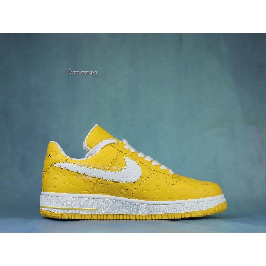 Louis Vuitton x Nike Air Force 1 Low Yellow NAF1LV-06 Yellow/White/Gold Sneakers