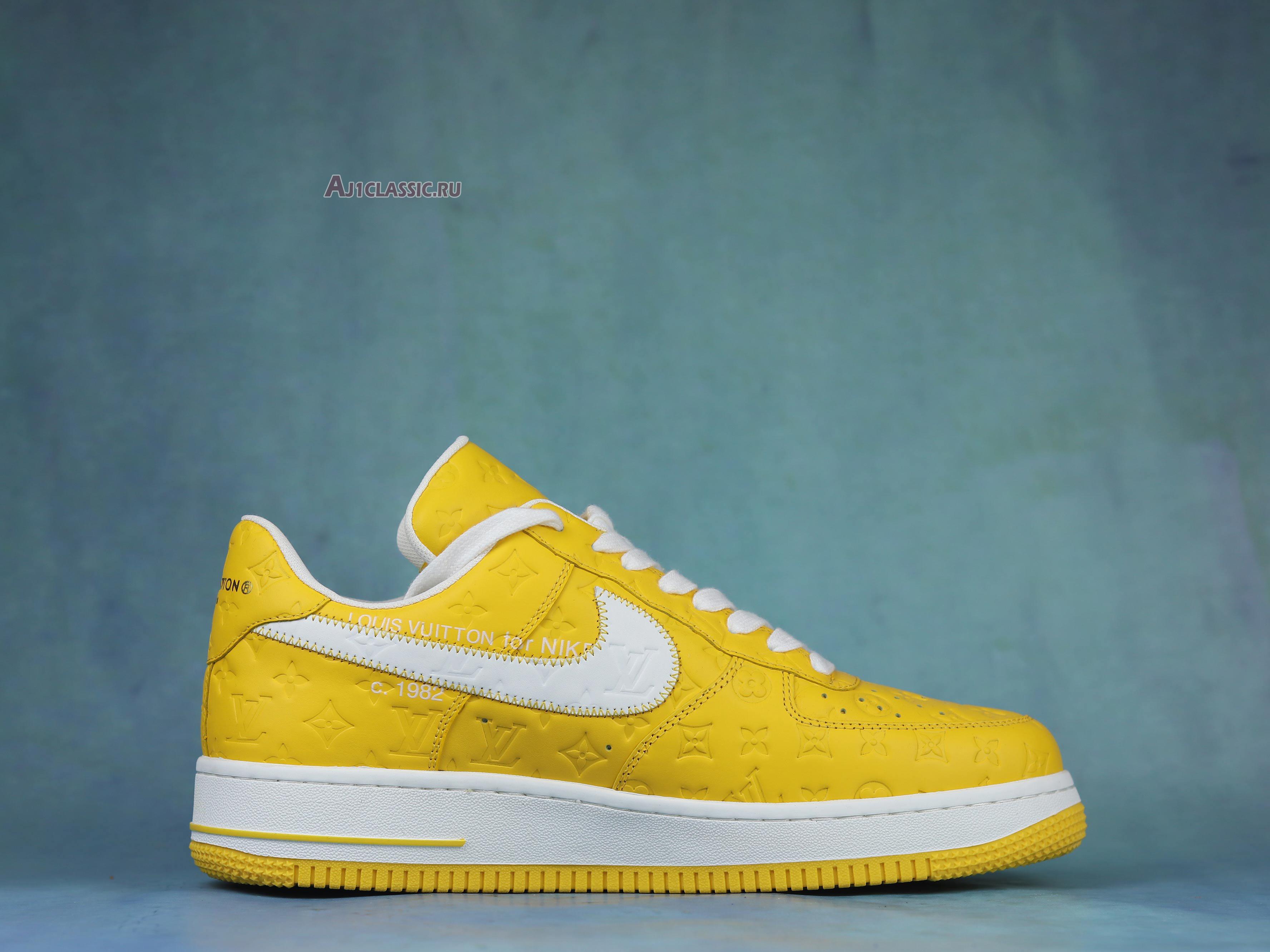 Louis Vuitton x Nike Air Force 1 Low "Yellow" NAF1LV-06