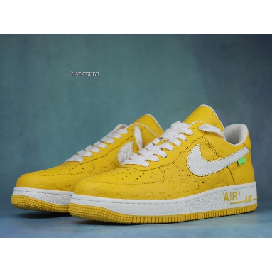 Louis Vuitton x Nike Air Force 1 Low Yellow NAF1LV-06 Yellow/White/Gold Sneakers