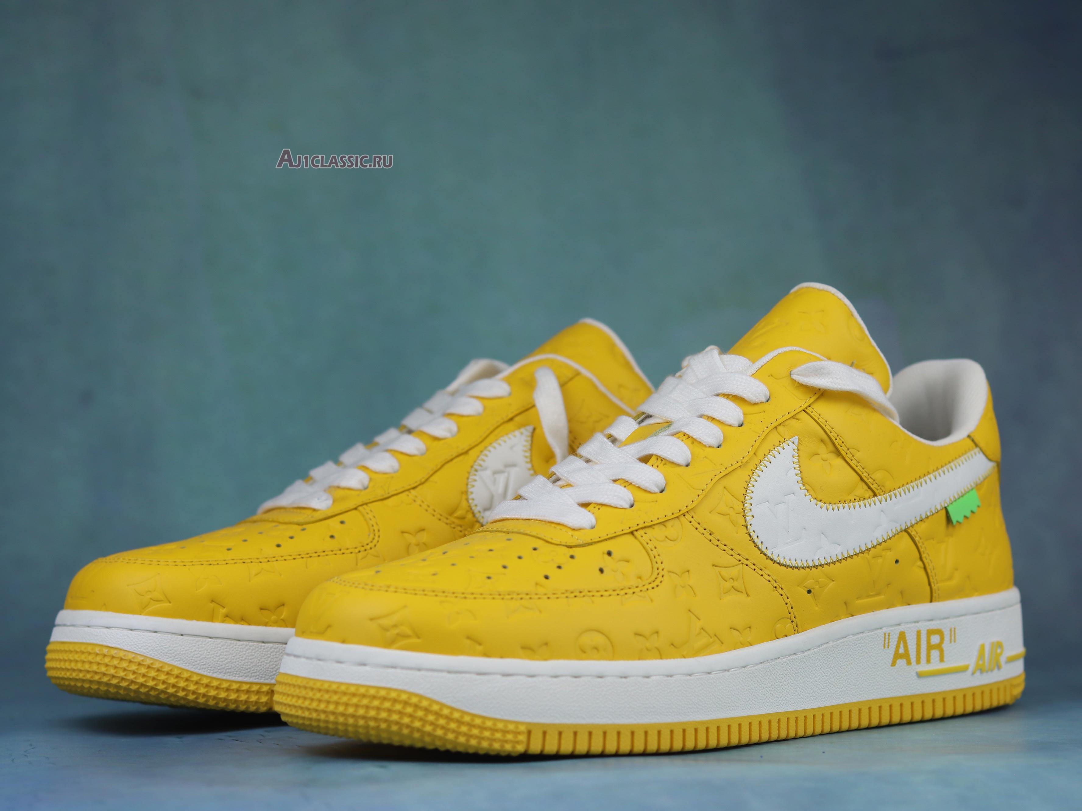 Louis Vuitton x Nike Air Force 1 Low "Yellow" NAF1LV-06