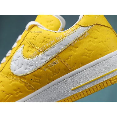 Louis Vuitton x Nike Air Force 1 Low Yellow NAF1LV-06 Yellow/White/Gold Sneakers