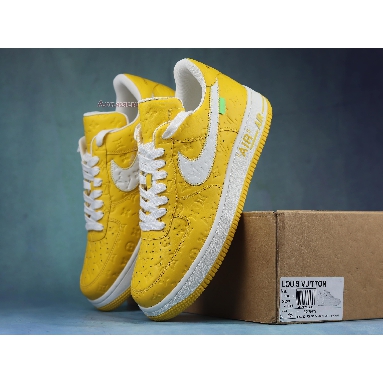 Louis Vuitton x Nike Air Force 1 Low Yellow NAF1LV-06 Yellow/White/Gold Sneakers