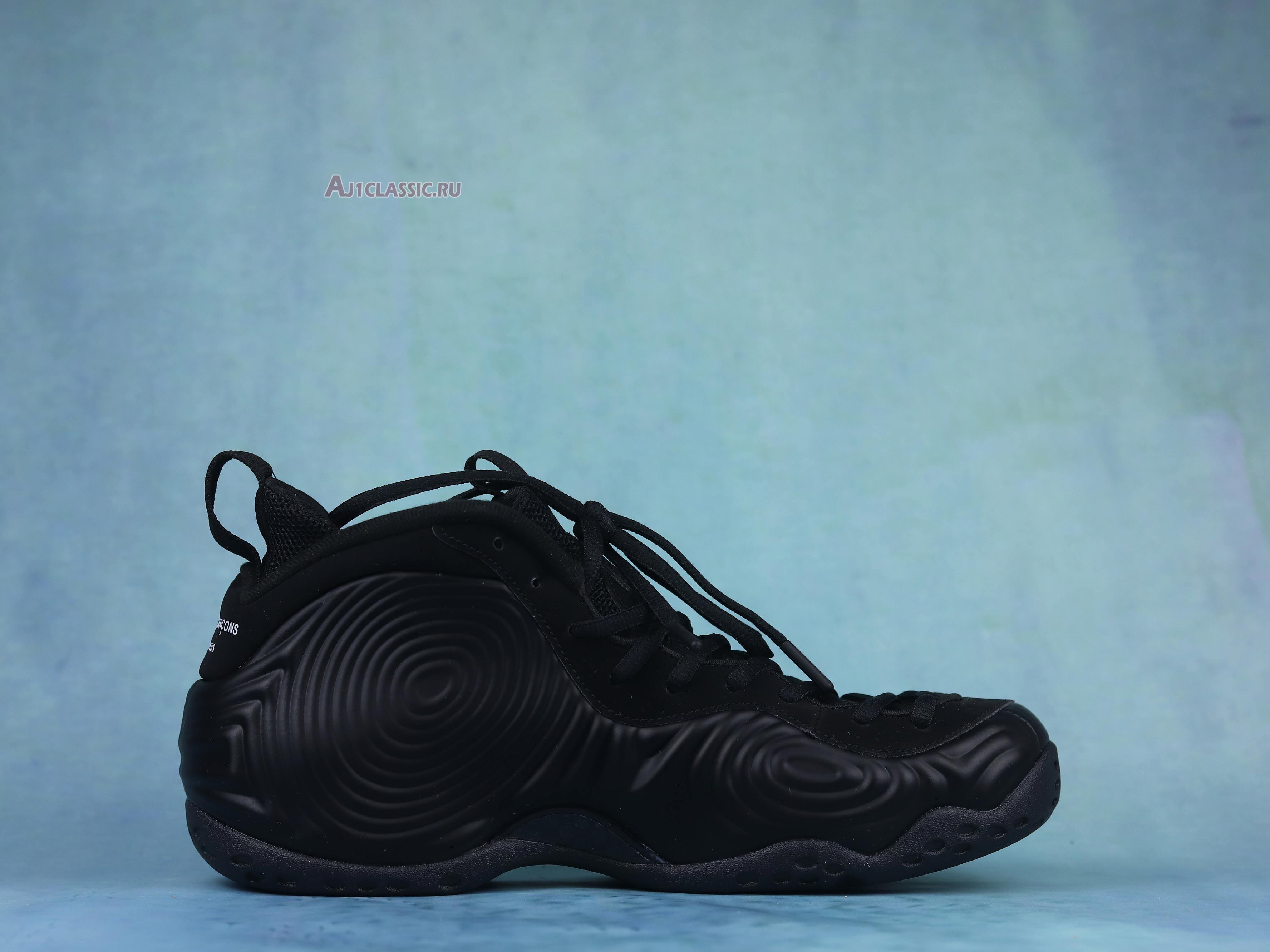 New Comme des Garçons Homme Plus x Nike Air Foamposite One "Black" DJ7952-001 Shoes