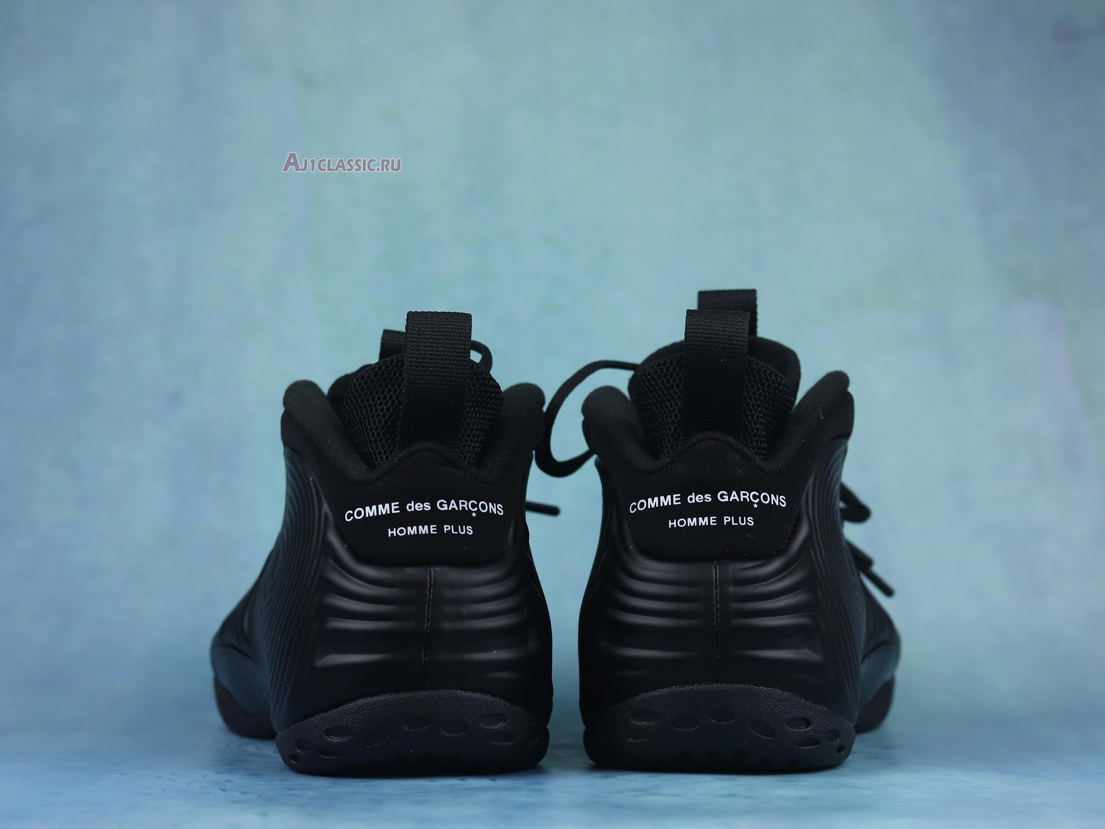 New Comme des Garçons Homme Plus x Nike Air Foamposite One "Black" DJ7952-001 Shoes