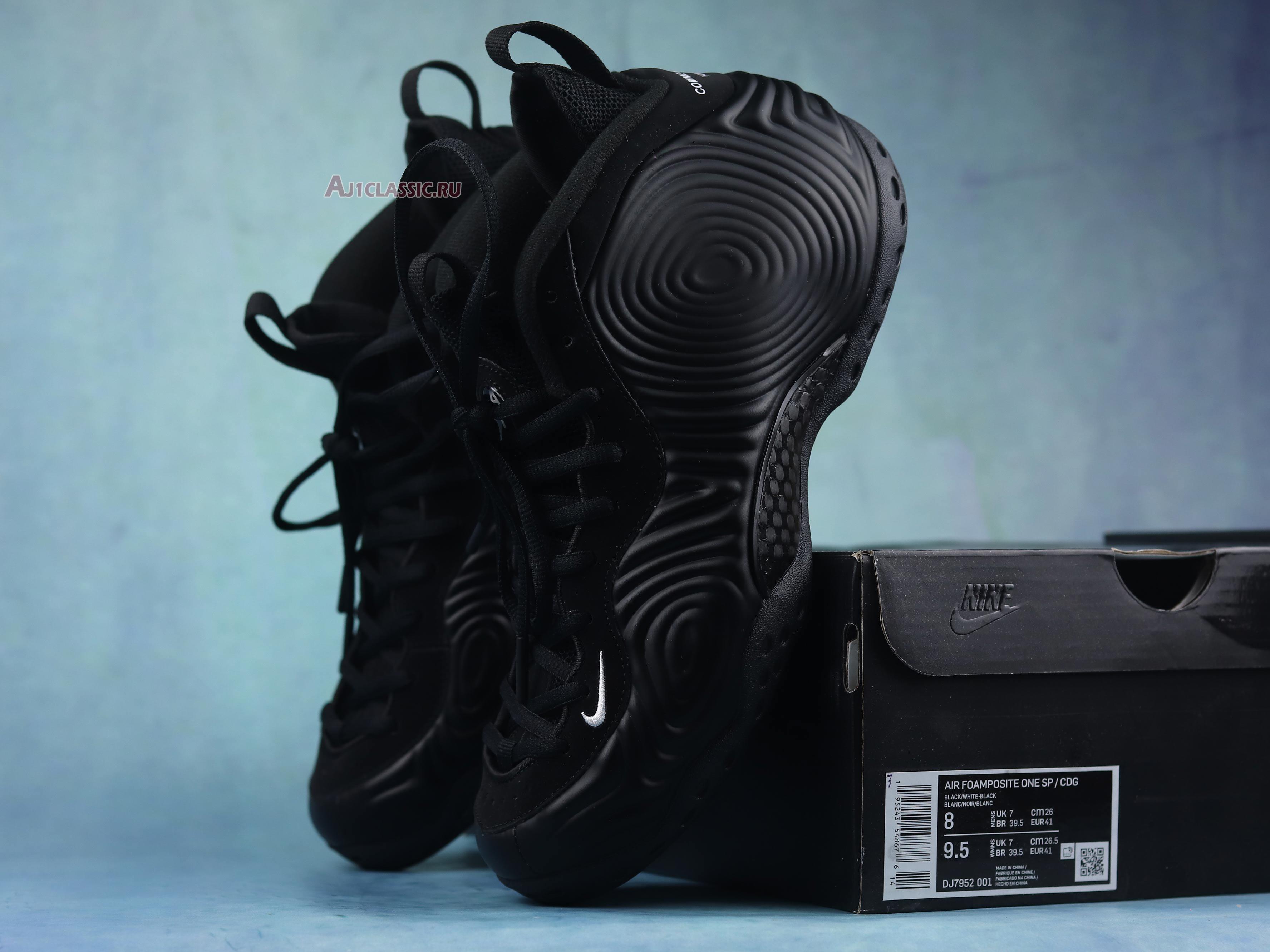 Comme des Garçons Homme Plus x Nike Air Foamposite One "Black" DJ7952-001