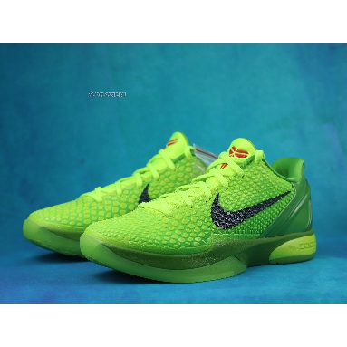 Nike Kobe 6 Protro Grinch CW2190-300-02 Green Apple/Volt-Crimson-Black Mens Womens Shoes