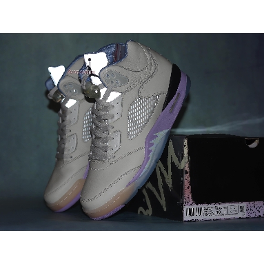 DJ Khaled x Air Jordan 5 Retro We The Best - Sail DV4982-175 Sail/Washed Yellow/Violet Star Mens Womens Shoes