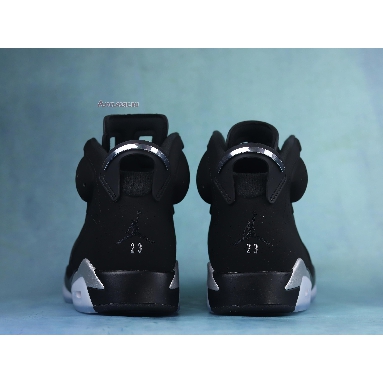 Air Jordan 6 Retro Chrome DX2836-001 Black/Metallic Silver/Black Sneakers