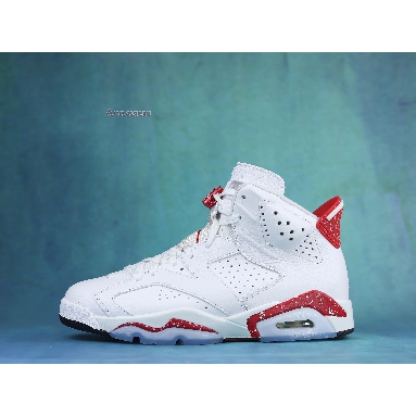 Air Jordan 6 Retro Red Oreo CT8529-162 White/University Red/Black Sneakers