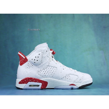 Air Jordan 6 Retro Red Oreo CT8529-162 White/University Red/Black Sneakers