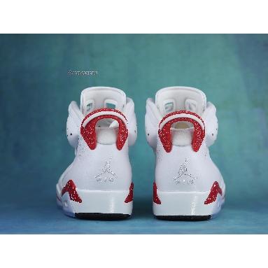 Air Jordan 6 Retro Red Oreo CT8529-162 White/University Red/Black Mens Womens Shoes