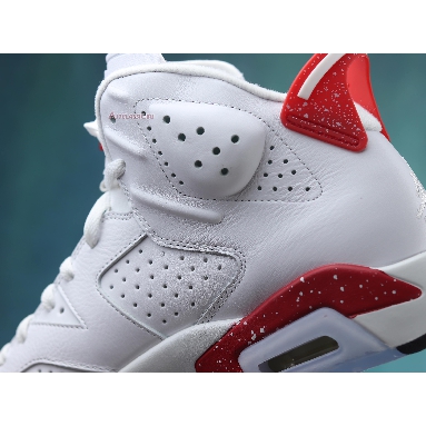 Air Jordan 6 Retro Red Oreo CT8529-162 White/University Red/Black Sneakers