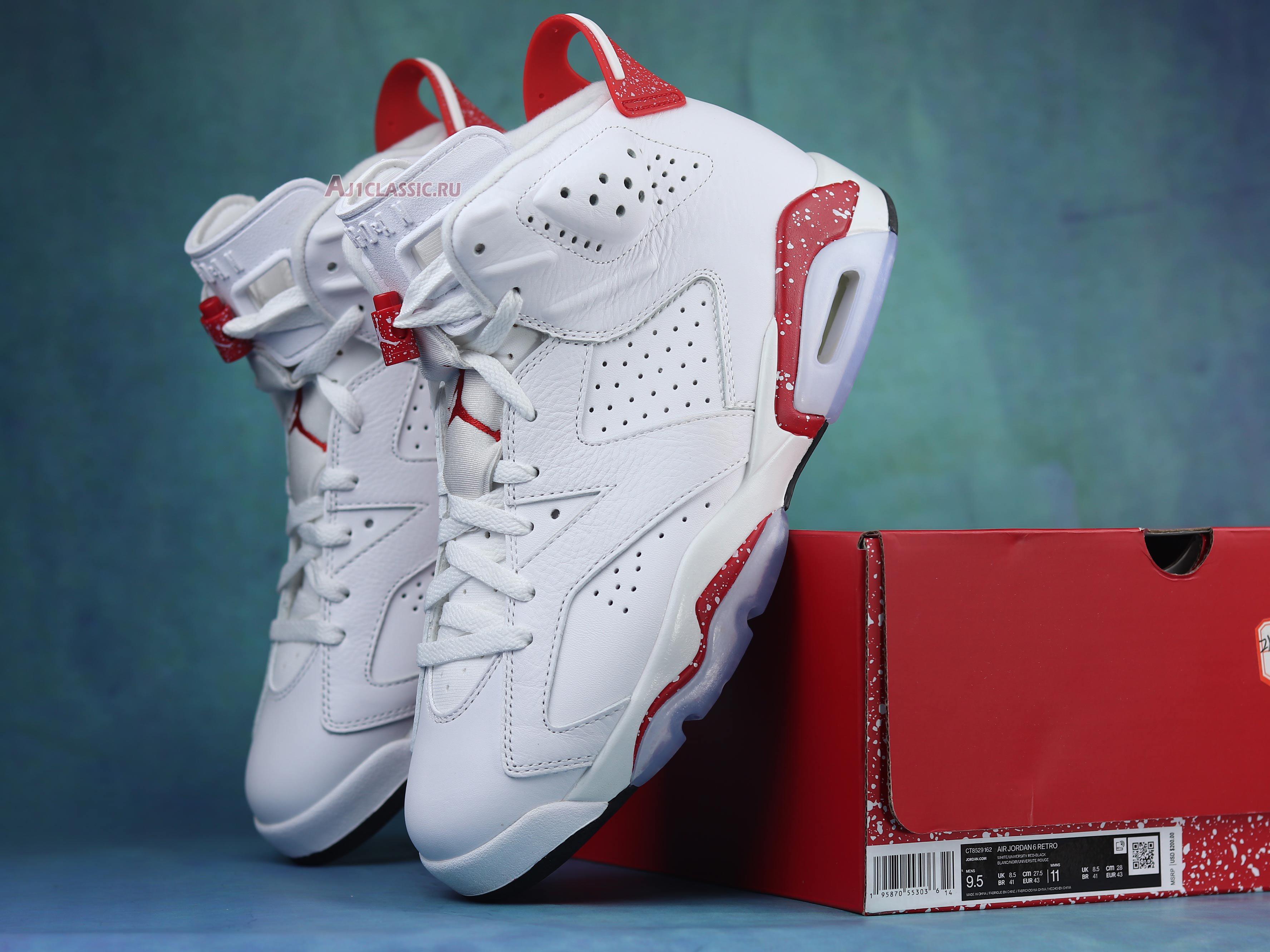 Air Jordan 6 Retro "Red Oreo" CT8529-162