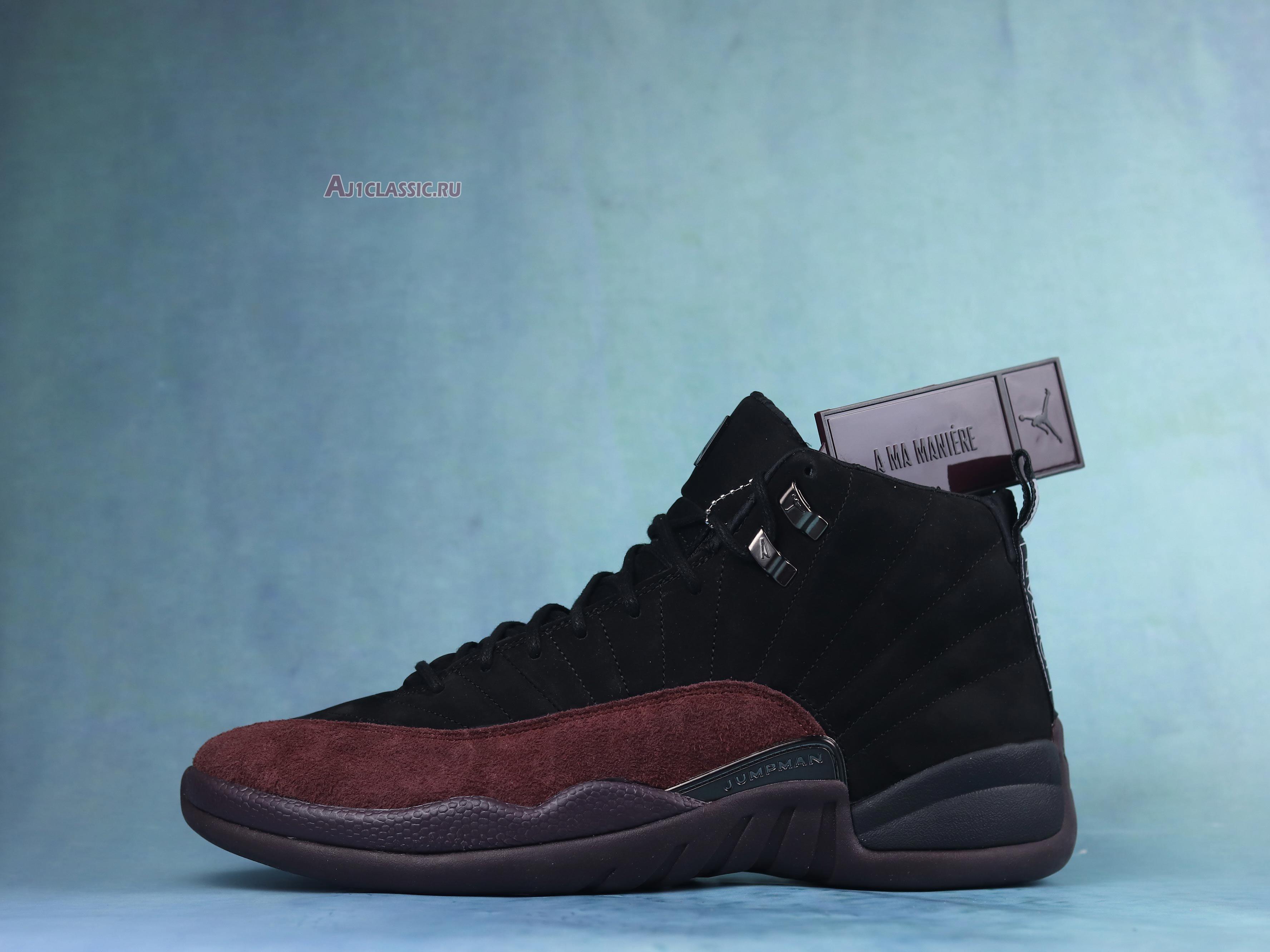 New A Ma Maniére x Air Jordan 12 Retro "Black" DV6989-001 Shoes