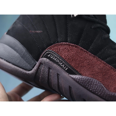 A Ma Maniére x Air Jordan 12 Retro Black DV6989-001 Black/Black-Burgundy Crush Sneakers