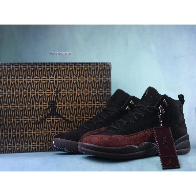 A Ma Maniére x Air Jordan 12 Retro Black DV6989-001 Black/Black-Burgundy Crush Mens Womens Shoes