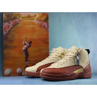 Eastside Golf x Air Jordan 12 Retro Out the Mud DV1758-108 Muslin/Burnt Sunrise/Black Sneakers