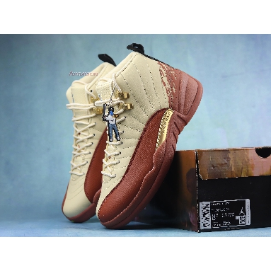 Eastside Golf x Air Jordan 12 Retro Out the Mud DV1758-108 Muslin/Burnt Sunrise/Black Sneakers