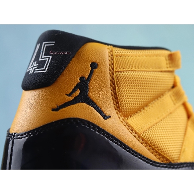 Air Jordan 11 Retro Black Yellow CT8012-118 Yellow/Black-White Mens Womens Shoes