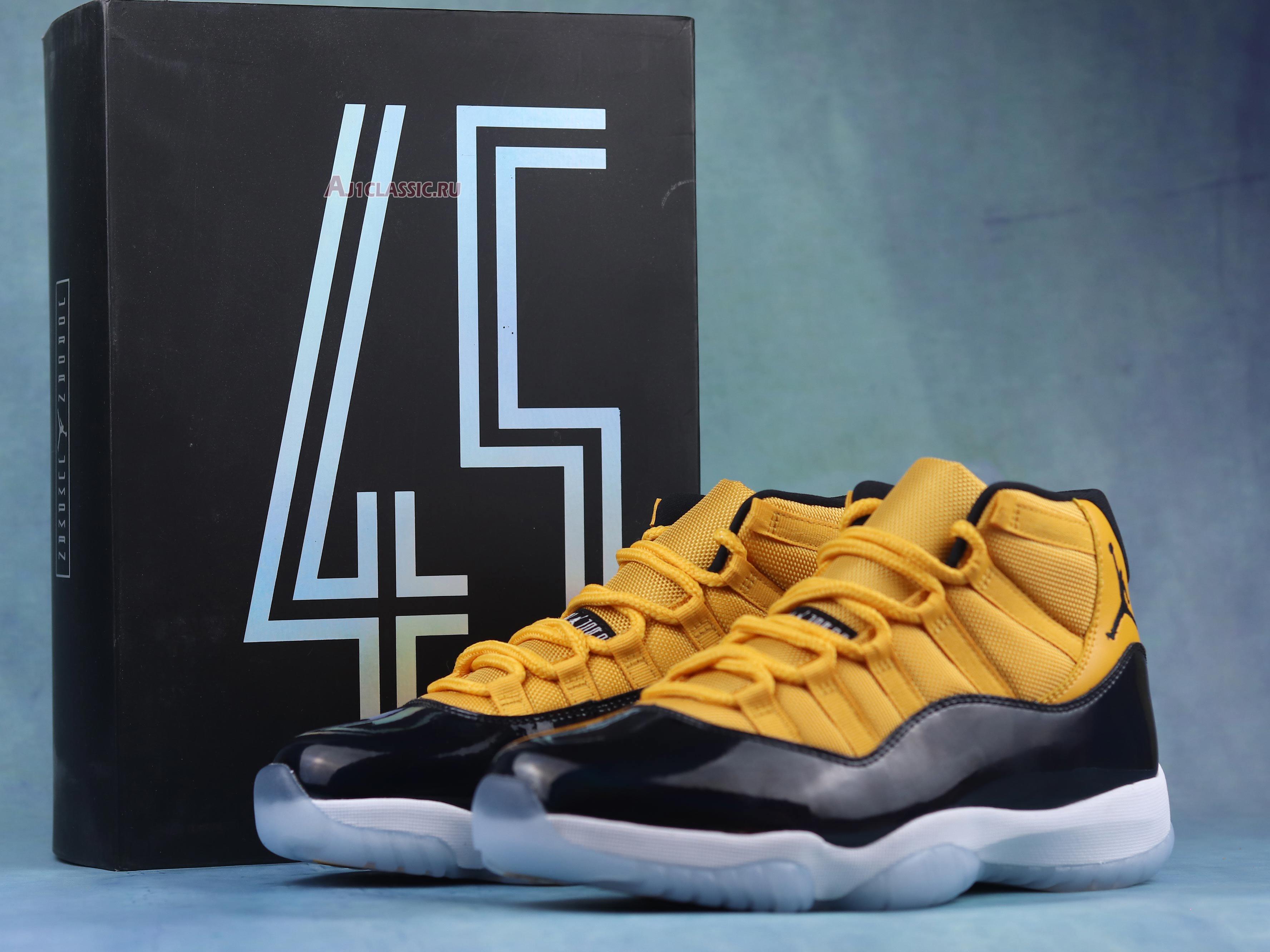 Air Jordan 11 Retro "Black Yellow" CT8012-118