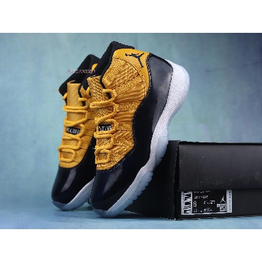 Air Jordan 11 Retro Black Yellow CT8012-118 Yellow/Black-White Mens Womens Shoes