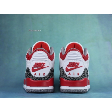 Air Jordan 3 Retro Fire Red 2022 DN3707-160 White/Fire Red/Cement Grey/Black Sneakers