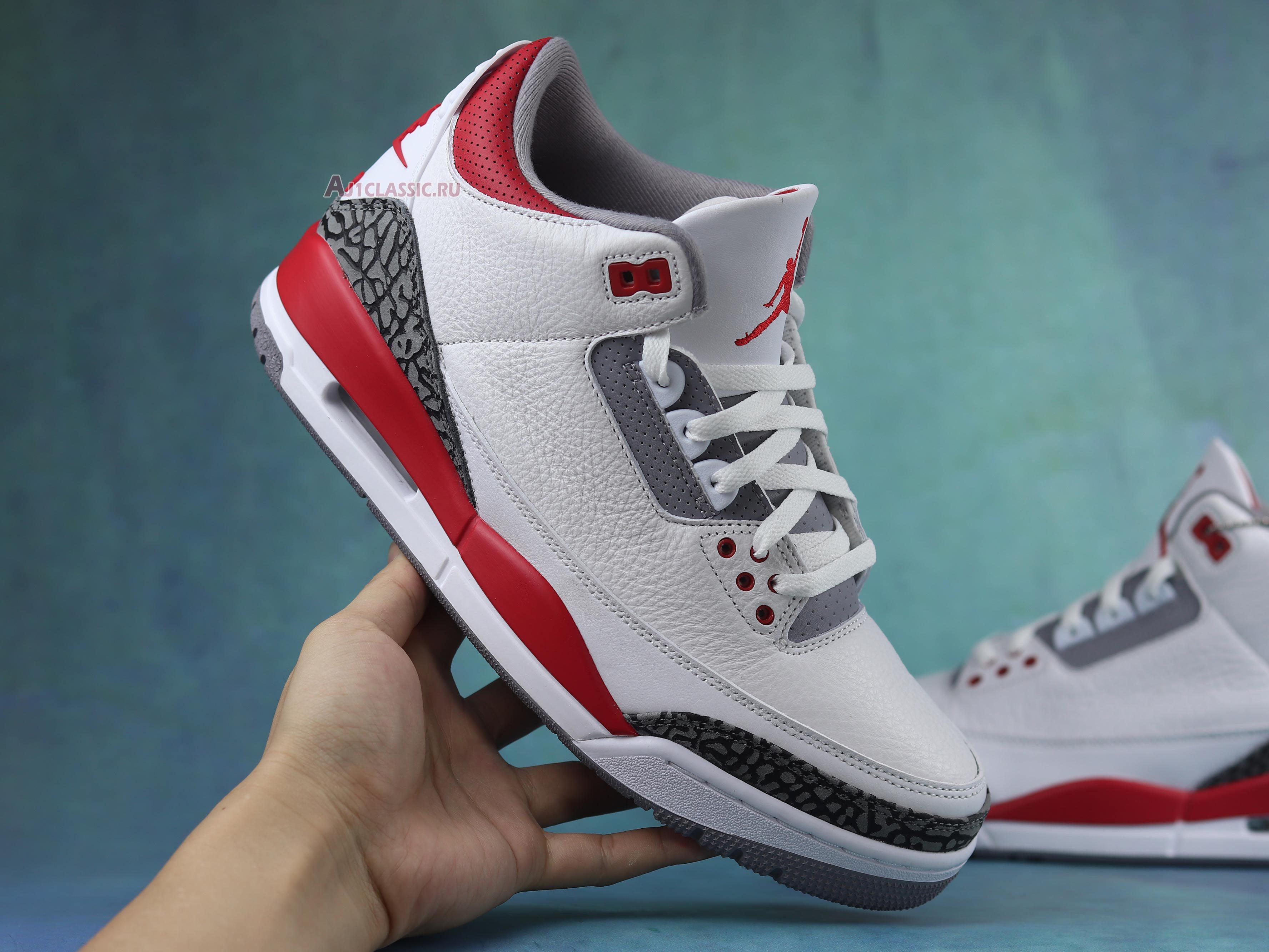 Air Jordan 3 Retro "Fire Red" 2022 DN3707-160