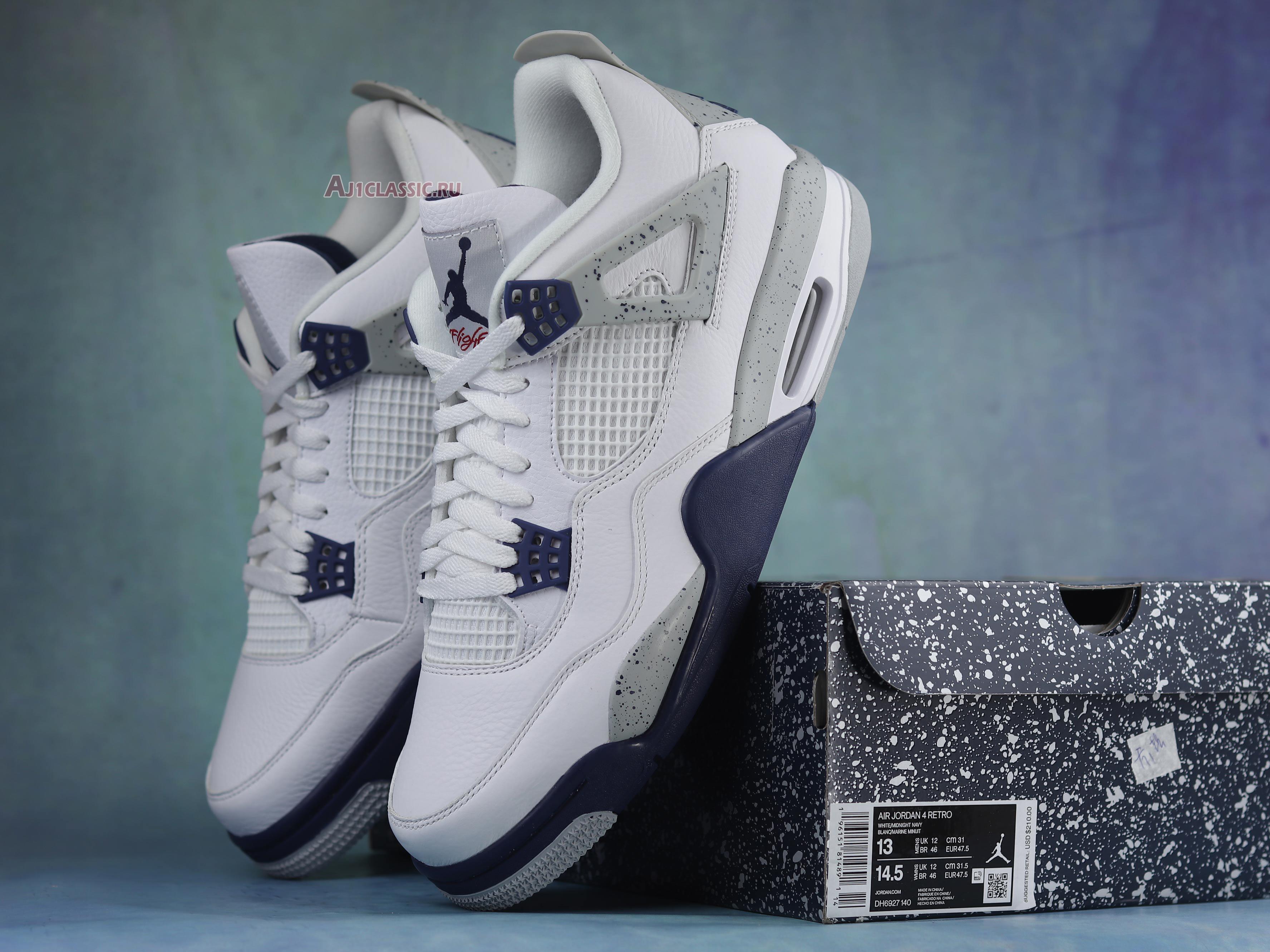 Air Jordan 4 Retro "Midnight Navy" DH6927-140