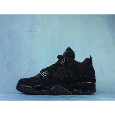 Air Jordan 4 Retro Black Cat 2020 CU1110-010-02 Black/Black/Light Graphite Sneakers