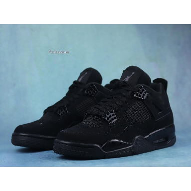 Air Jordan 4 Retro Black Cat 2020 CU1110-010-02 Black/Black/Light Graphite Sneakers