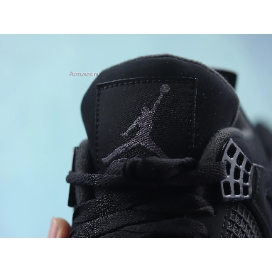 Air Jordan 4 Retro Black Cat 2020 CU1110-010-02 Black/Black/Light Graphite Mens Womens Shoes