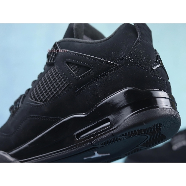 Air Jordan 4 Retro Black Cat 2020 CU1110-010-02 Black/Black/Light Graphite Mens Womens Shoes