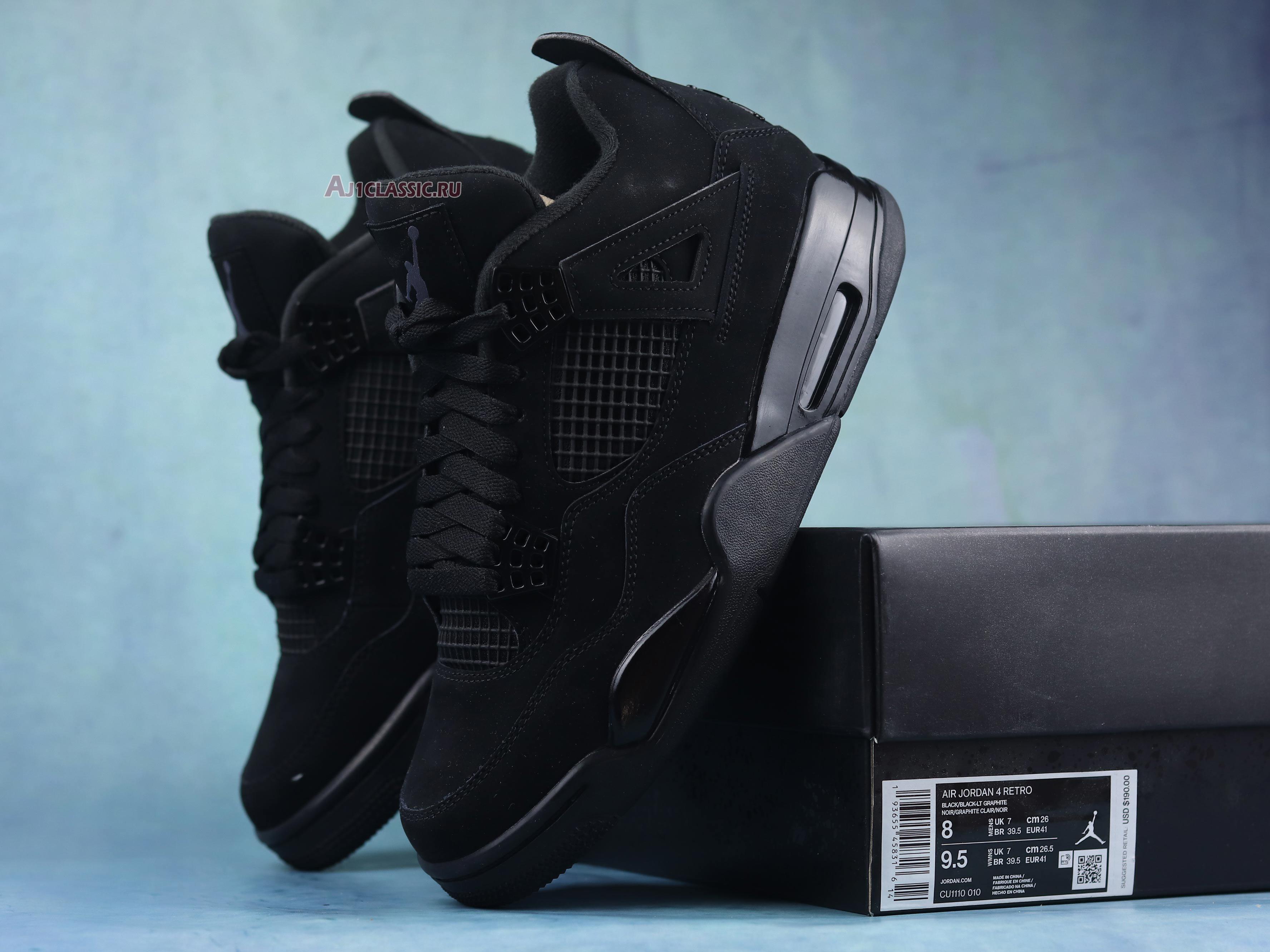 Air Jordan 4 Retro "Black Cat" 2020 CU1110-010-02